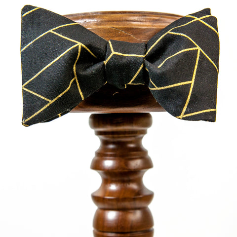 Cotton | Metallic Black & Gold Tile