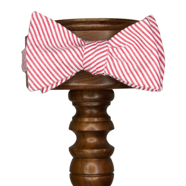 Seersucker  | Red + White