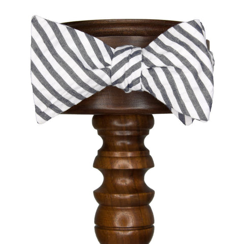 Seersucker | Big Stripe Grey